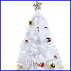 5Ft Premium Spruce Artificial Christmas Tree Bushy Pine With Metal Stand Xmas
