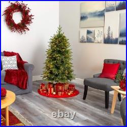 5Ft. Vancouver Fir Natural Look Artificial Christmas Tree with 350 Clear LED Lig