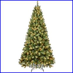 5/6/7/8/9FT Prelit Christmas Tree Realistic Artificial Xmas Trees Premium Green 5/6/7/8/9FT Prelit Christmas Tree Realistic Artificial Xmas Trees Premium Green