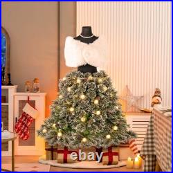 5' Artificial Mannequin Tree with 465 Branch Tips 50 Warm White LED Lights