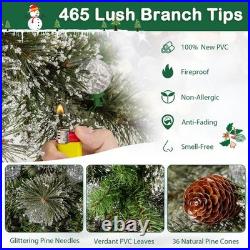 5 FT Artificial Mannequin Tree with 465 Branch Tips 50 Warm White LED Lights