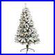 5_Flocked_Fir_Christmas_Tree_Pre_Lighted_With_320_Tips_PVC_And_150_LED_01_fj