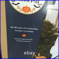 5 Foot Tall Halloween Ghost Pal Pre Lit Decoration Indoor Outdoor 140 LED Lights 5 Foot Tall Halloween Ghost Pal Pre Lit Decoration Indoor Outdoor 140 LED Lights