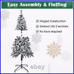 5 Ft Christmas Tree & 20 LED Pine Cone String Lights Kit Home Christmas Decor