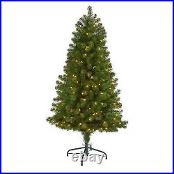 5 Virginia Fir Xmas Tree With200 Lights And 379 Tips