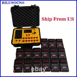 60 cues fireworks firing system 1200cues wireless control 500M distance program