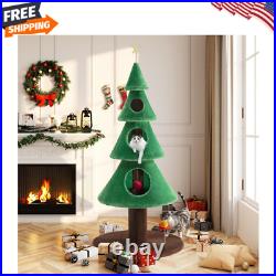 63 In Cat Tree Indoor Tower 3 Condos 5ft Cat Christmas Tree Party Decoration