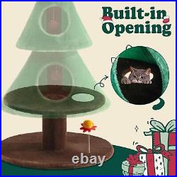 63 In Cat Tree Indoor Tower 3 Condos 5ft Cat Christmas Tree Party Decoration