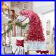 6FT_Artificial_Fir_Xmas_Tree_Santa_Hat_Style_Christmas_Tree_Holiday_Decoration_01_wiub