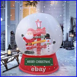 6FT Christmas Inflatables Snow Globe 2025 NEW LED Outdoor Decoration