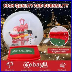 6FT Christmas Inflatables Snow Globe 2025 NEW LED Outdoor Decoration