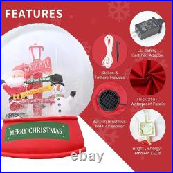 6FT Christmas Inflatables Snow Globe 2025 NEW LED Outdoor Decoration