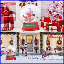 6FT Christmas Inflatables Snow Globe 2025 NEW LED Outdoor Decoration