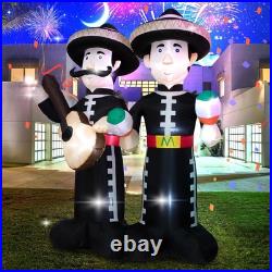 6FT Cinco de Mayo Inflatable Mariachi with LED Lights Outdoor/Indoor Blow U 6FT Cinco de Mayo Inflatable Mariachi with LED Lights Outdoor/Indoor Blow U