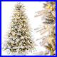 6FT_Pre_Lit_Artificial_Christmas_Tree_with_Flocked_Snow_260_LED_Xmas_Decor_01_ltu