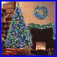 6FT_Pre_Lit_Pine_Christmas_Tree_Set_with_Tree_Garland_Wreath_330_LED_Lights_01_og