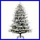 6FT_Pre_Lit_Snow_Flocked_Hinged_Artificial_Christmas_Tree_with_260_LED_Lights_01_jv