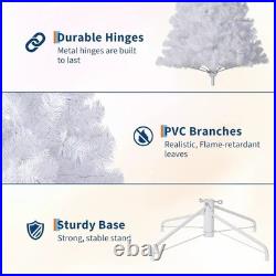 6FT Rose Gold Prelit Christmas Tree LED Lights, Sparkle Xmas, US Shipping