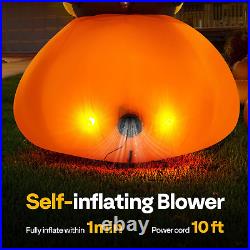 6Ft Height Thanksgiving Inflatable LED Lighted Turkey on Pumpkin Blow up Outdoor 6Ft Height Thanksgiving Inflatable LED Lighted Turkey on Pumpkin Blow up Outdoor