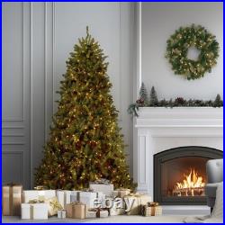 6.5 ft PreLit Dunhill Fir Artificial Christmas Tree, 650 Warm White LED Light