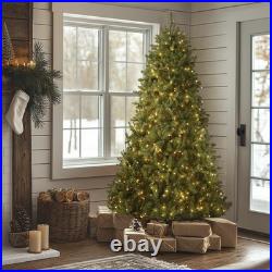 6.5 ft PreLit Dunhill Fir Artificial Christmas Tree, 650 Warm White LED Light