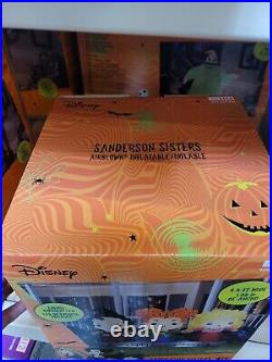 6.5ft Disney Hocus Pocus Sanderson Sisters Halloween Inflatable Home Depot NEW