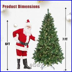 6/7/9FT Pre-Lit Artificial Christmas Tree withApp-Controlled Multi-Color RGB Light 6/7/9FT Pre-Lit Artificial Christmas Tree withApp-Controlled Multi-Color RGB Light