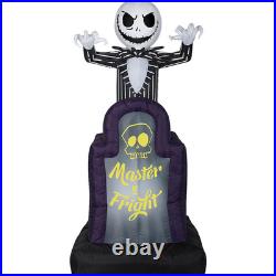 6' Airblown Pop-Up Jack Skellington Gemmy