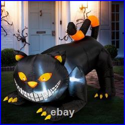 6 FT Halloween Inflatables Outdoor Black Cat With Shakable Head Blow Up Yard Décor 6 FT Halloween Inflatables Outdoor Black Cat With Shakable Head Blow Up Yard Décor