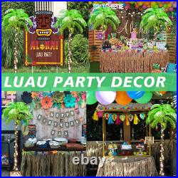 6 FT LED Lighted Palm Tree with Coconuts Outdoor Artificial Palm Tree Tropical P