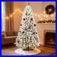 6_FT_PreLit_Flocked_Christmas_Tree_White_Artificial_Xmas_Trees_With_300_Lights_01_pyy