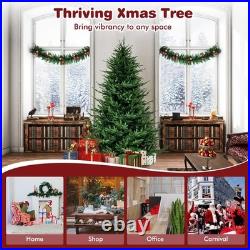 6 FT Pre-Lit Artificial Christmas Tree Hinged 788 Branch Tips, 280 LED Lights