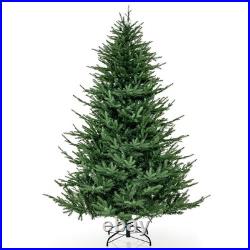 6 FT Pre-Lit Artificial Christmas Tree Hinged 788 Branch Tips, 280 LED Lights