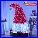 6_FT_Santa_Hat_Style_Pre_lit_Christmas_Tree_Hinged_Artificial_Xmas_Tree_01_nkau