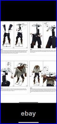 6 Foot Feral Werewolf Animatronic Seasonal Visions International Decoration