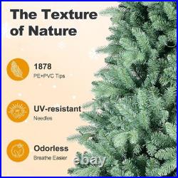 6 Ft Artificial Spruce Christmas Tree Premium Green Blue Fir Tree Home Decore