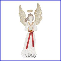 6 Ft. Polar Wishes LED Angel Holiday Yard Decoration Christmas