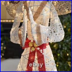 6 Ft. Polar Wishes LED Angel Holiday Yard Decoration Christmas