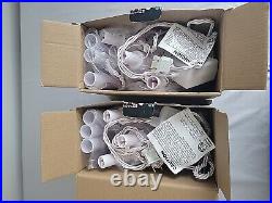 6 Gemmy Orchestra of Lights Multi-Color/Color-Changing Snowflake LED Path Lights