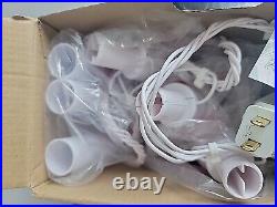 6 Gemmy Orchestra of Lights Multi-Color/Color-Changing Snowflake LED Path Lights