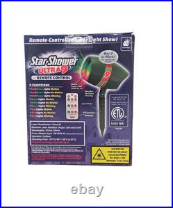 6-PACK Star Shower Ultra 9 Holiday 9-Pattern Christmas Projector Light w Remote
