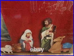 6-Piece LED Nativity Scene Christmas Yard Decoration Brand New 2025