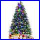 6_Pre_Lit_Snowy_Christmas_Hinged_Tree_11_Flash_Modes_with_350_Multi_Color_Lights_01_fff