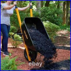 6 cu. Ft. Barrow in a Box Steel Wheelbarrow with Steel Handles 6 cu. Ft. Barrow in a Box Steel Wheelbarrow with Steel Handles