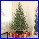 6ft Artificial Sparse Cedar Christmas Tree with LED Lights