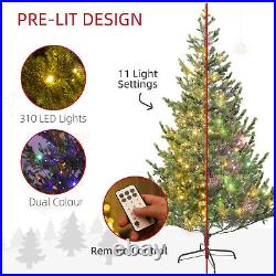 6ft Artificial Sparse Cedar Christmas Tree with LED Lights