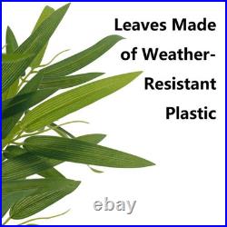 6ft Bamboo Artificial Tree, Faux Bamboo Plant, Artificial Plant with 6 Trunks