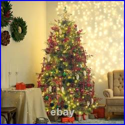 6ft Christmas Tree with Ornaments and Lights All in ONE Classic Themed Completed 6ft Christmas Tree with Ornaments and Lights All in ONE Classic Themed Completed