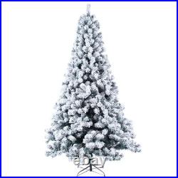 6ft Flocking Tied Light 1202 Branches Christmas Tree 6ft Flocking Tied Light 1202 Branches Christmas Tree