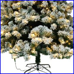 6ft Flocking Tied Light 1202 Branches Christmas Tree 6ft Flocking Tied Light 1202 Branches Christmas Tree